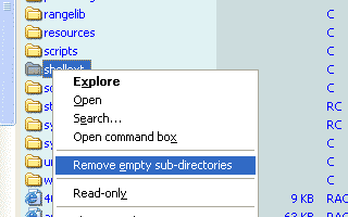 Synesis Software Empty Directory Remover Shell Extension Menu Entries